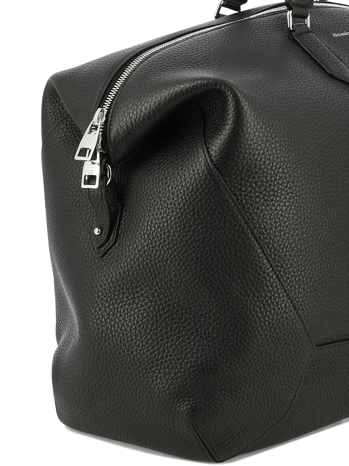 ALEXANDER MCQUEEN Black   The Edge duffle bag